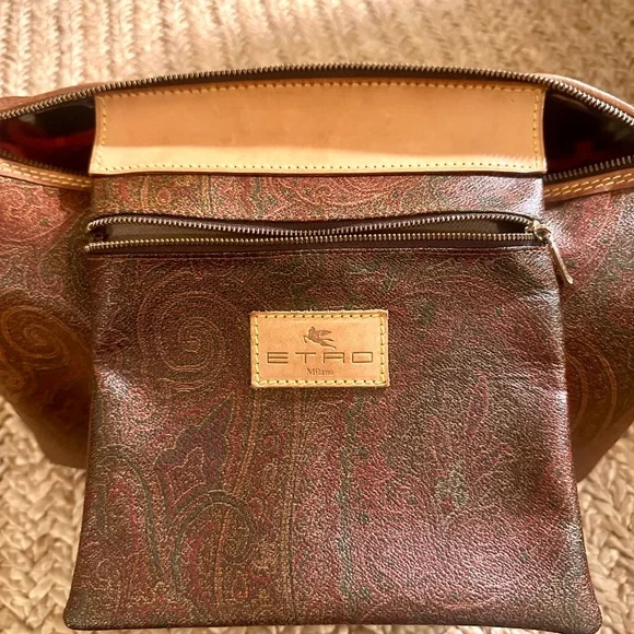 Elegant ETRO BOSTON  Paisley Bag - Picture 8 of 14
